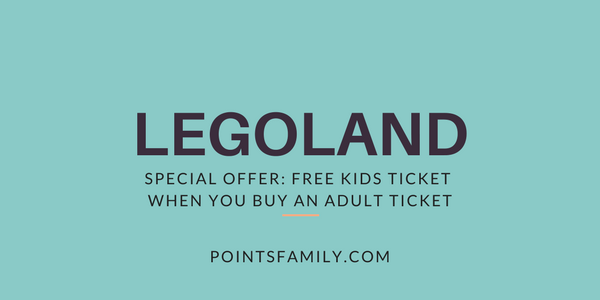 Legoland Free Kids Ticket When You Buy an Adult Ticket